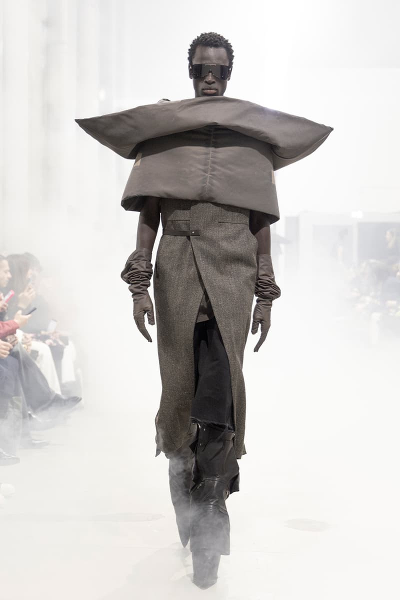 Rick Owens Fall/Winter 2026 Paris Fashion Week Runway Collection fw26 