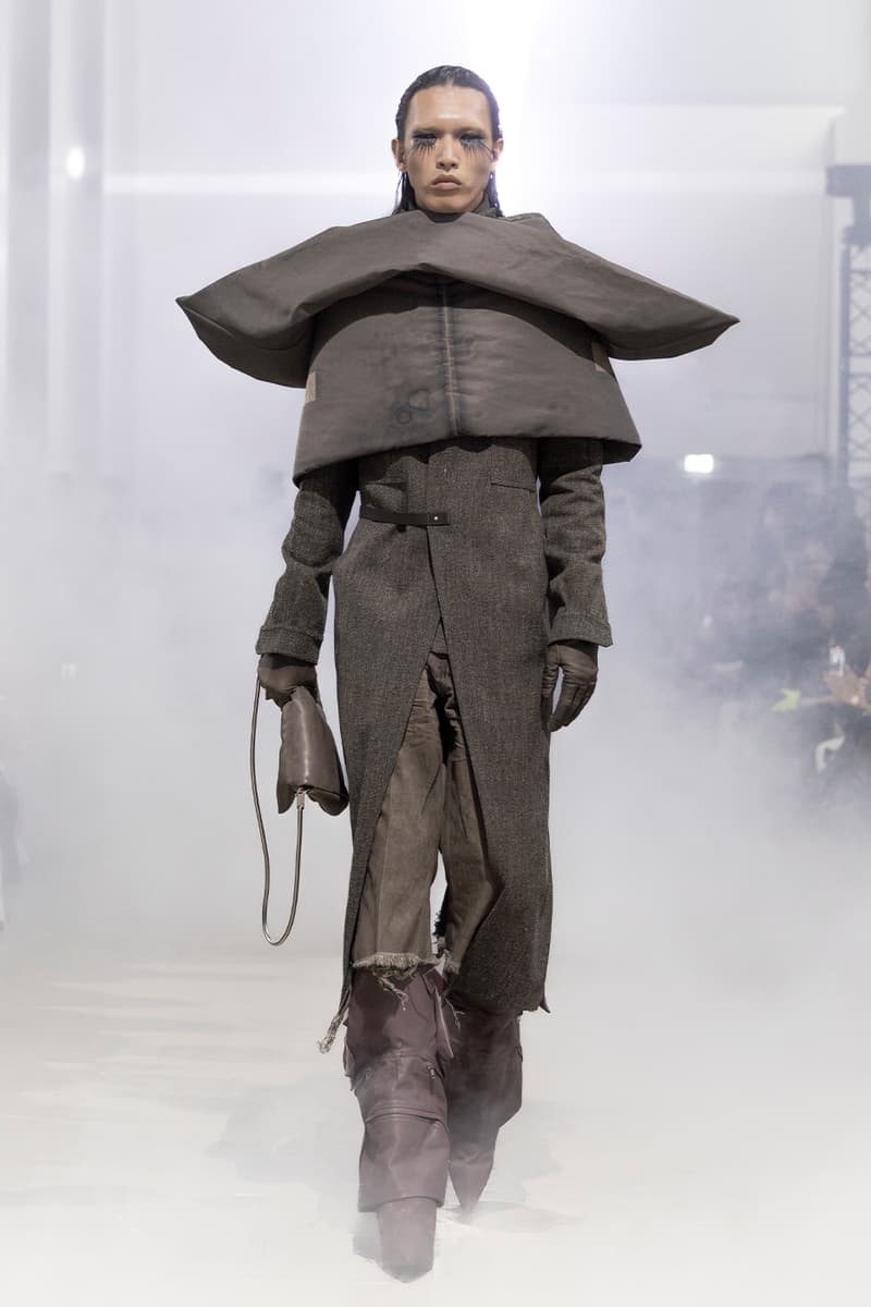 Rick Owens Fall/Winter 2026 Paris Fashion Week Runway Collection fw26 