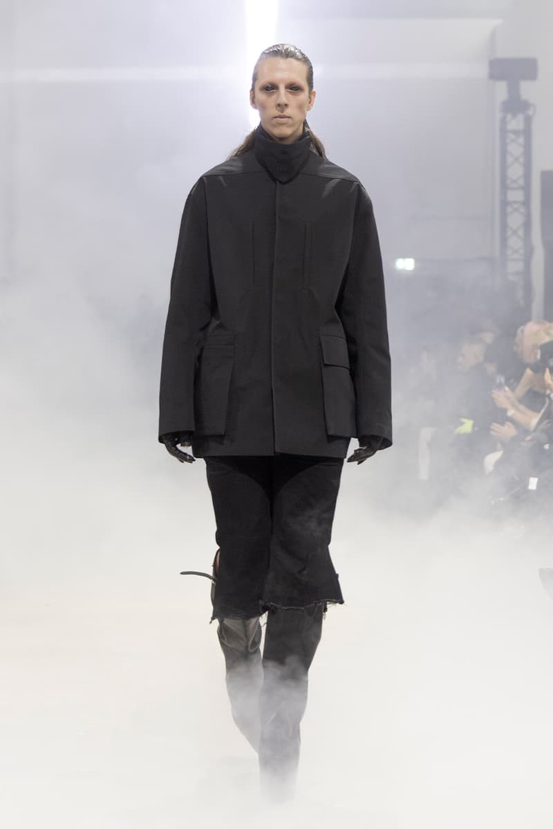 Rick Owens Fall/Winter 2026 Paris Fashion Week Runway Collection fw26 