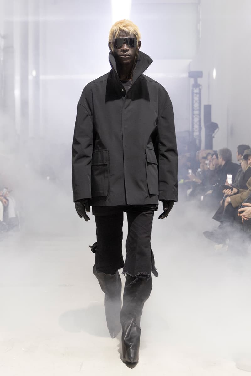 Rick Owens Fall/Winter 2026 Paris Fashion Week Runway Collection fw26 