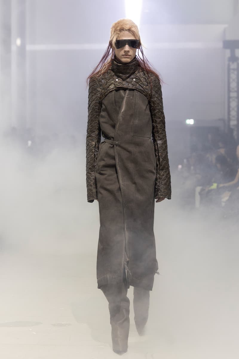Rick Owens Fall/Winter 2026 Paris Fashion Week Runway Collection fw26 