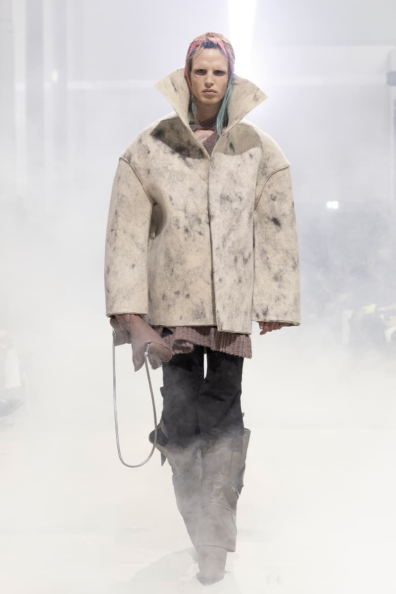 Rick Owens Fall/Winter 2026 Paris Fashion Week Runway Collection fw26 