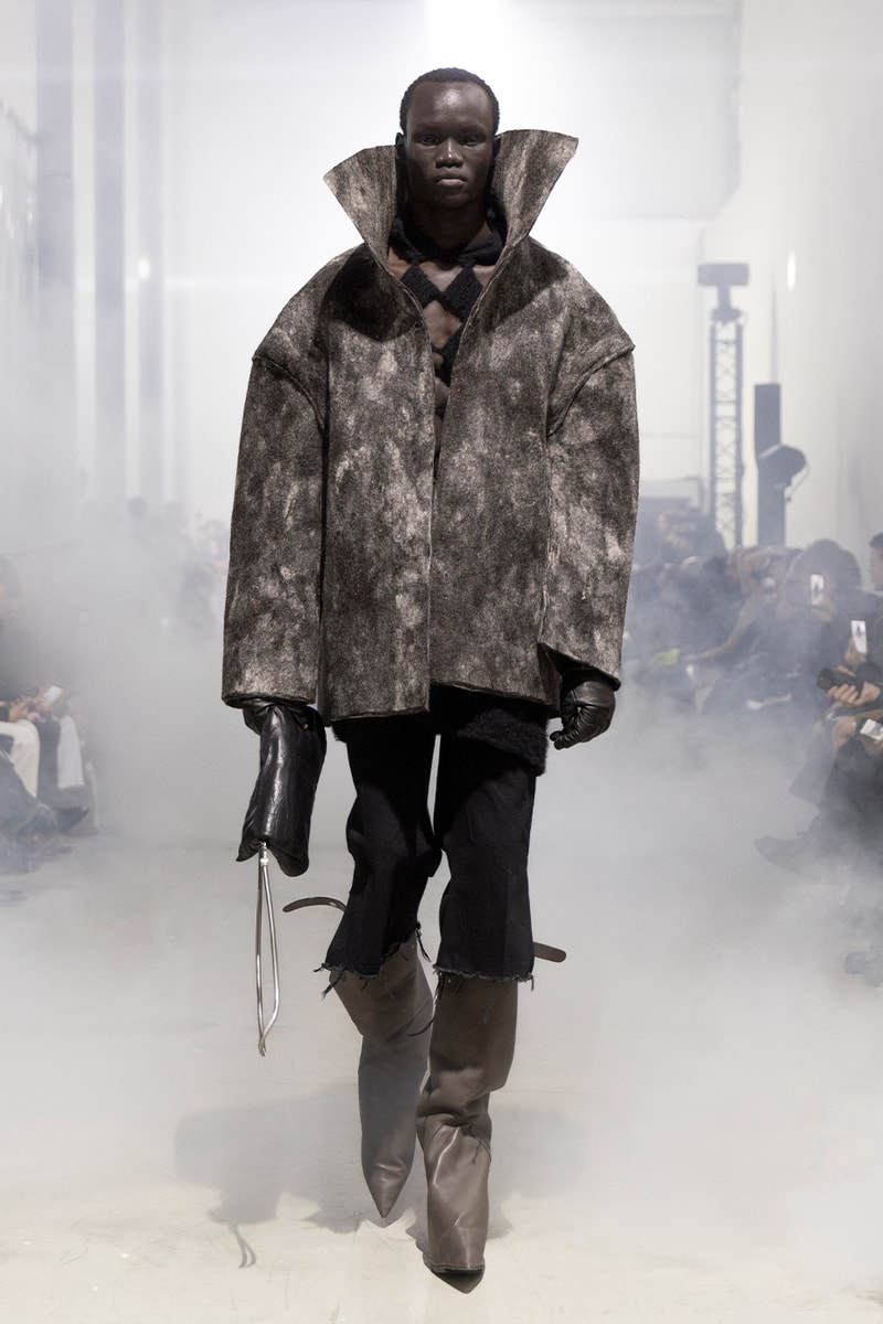 Rick Owens Fall/Winter 2026 Paris Fashion Week Runway Collection fw26 