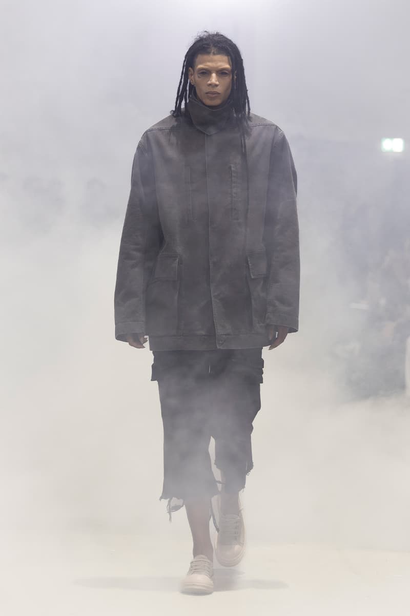 Rick Owens Fall/Winter 2026 Paris Fashion Week Runway Collection fw26 