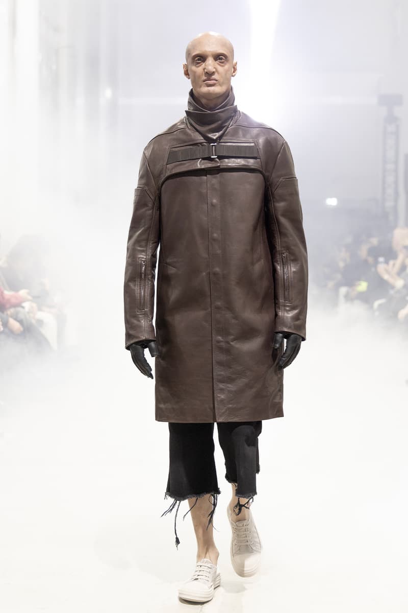 Rick Owens Fall/Winter 2026 Paris Fashion Week Runway Collection fw26 
