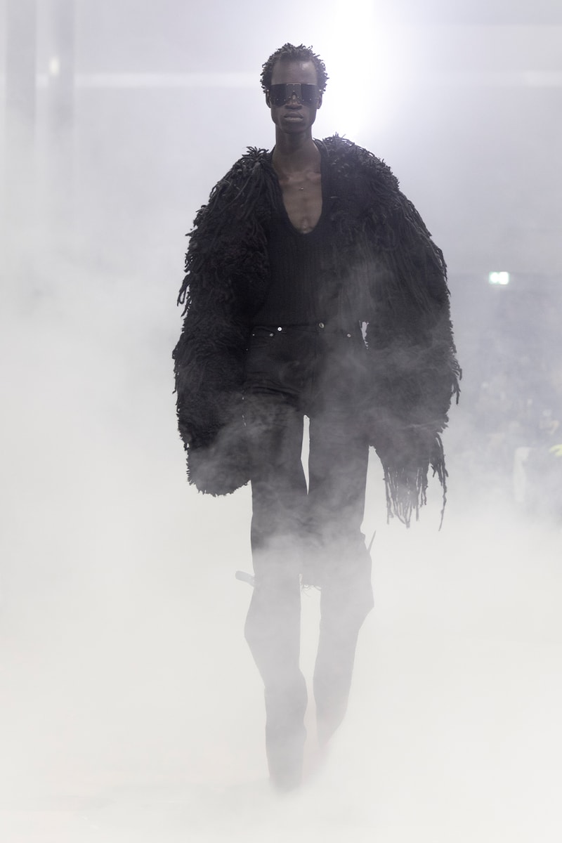 Rick Owens Fall/Winter 2026 Paris Fashion Week Runway Collection fw26 