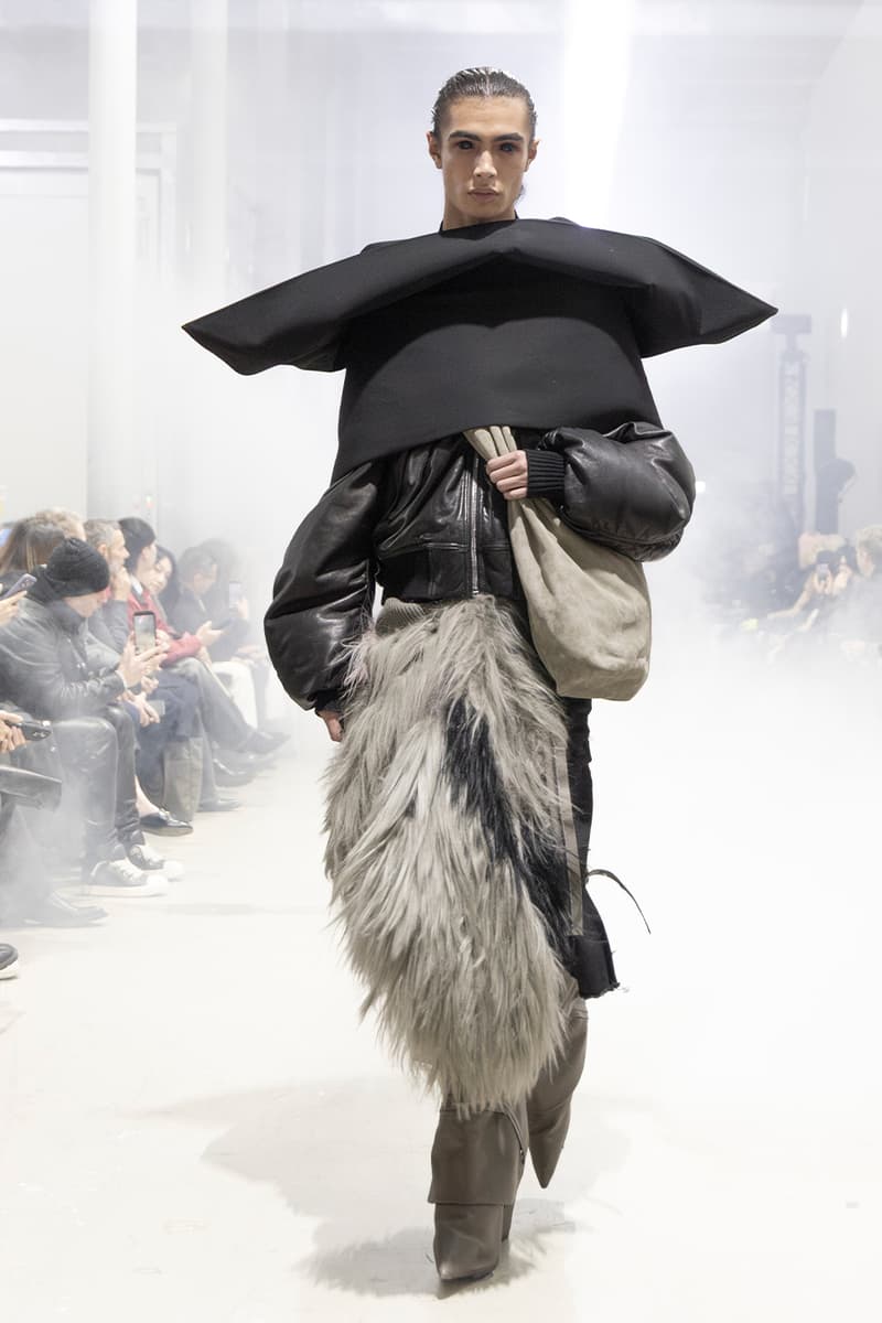 Rick Owens Fall/Winter 2026 Paris Fashion Week Runway Collection fw26 