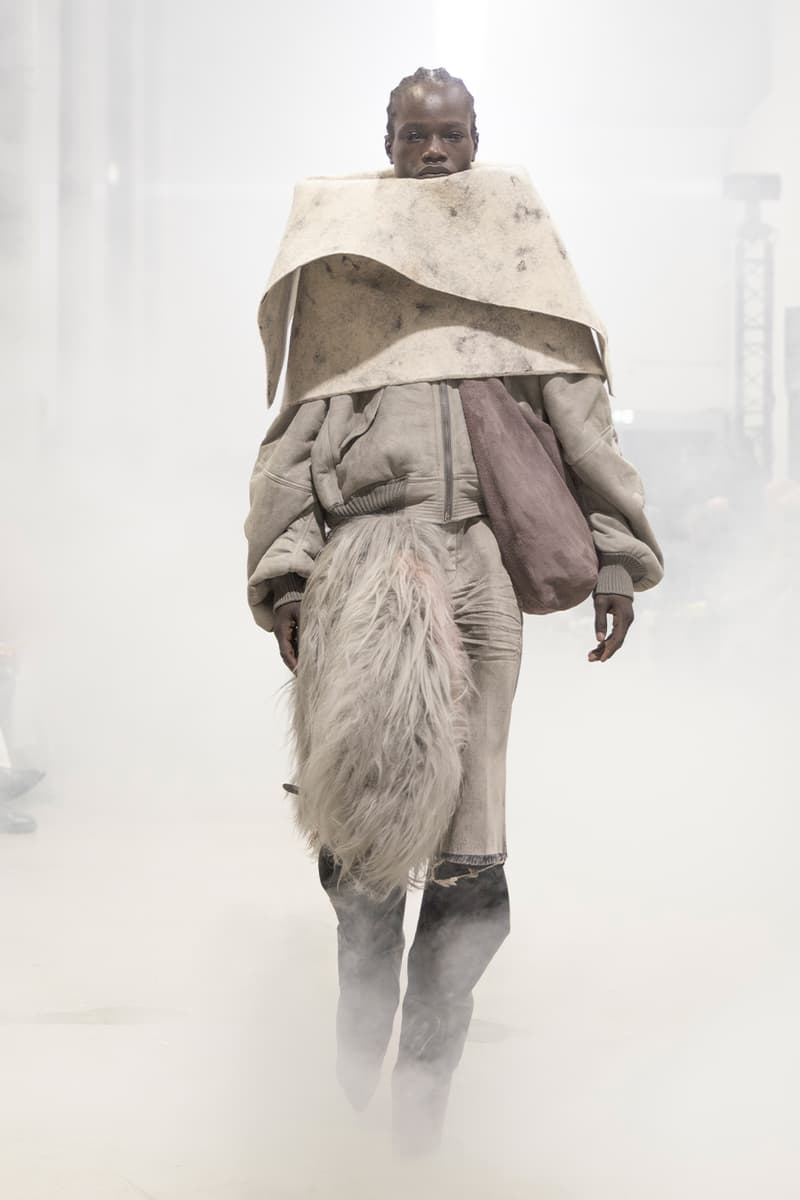 Rick Owens Fall/Winter 2026 Paris Fashion Week Runway Collection fw26 