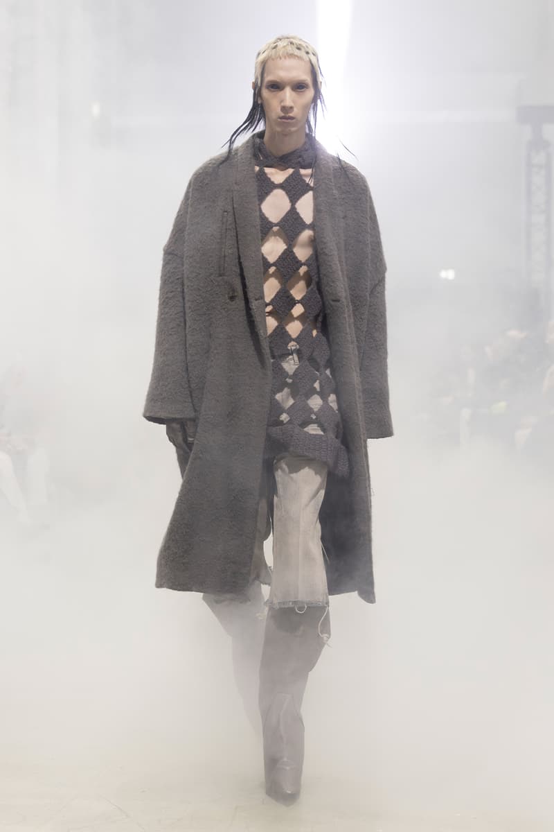 Rick Owens Fall/Winter 2026 Paris Fashion Week Runway Collection fw26 