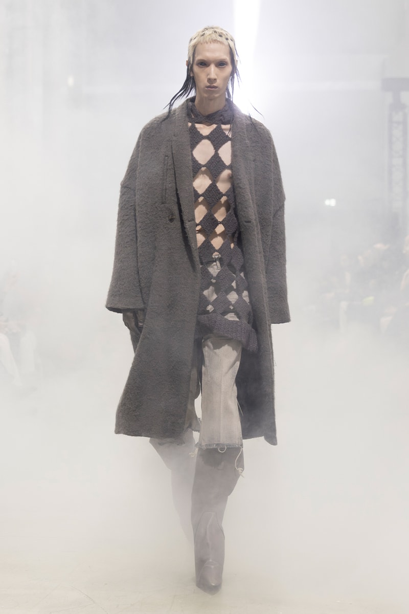 Rick Owens Fall/Winter 2026 Paris Fashion Week Runway Collection fw26 