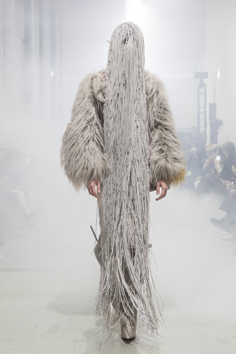 Rick Owens Fall/Winter 2026 Paris Fashion Week Runway Collection fw26 