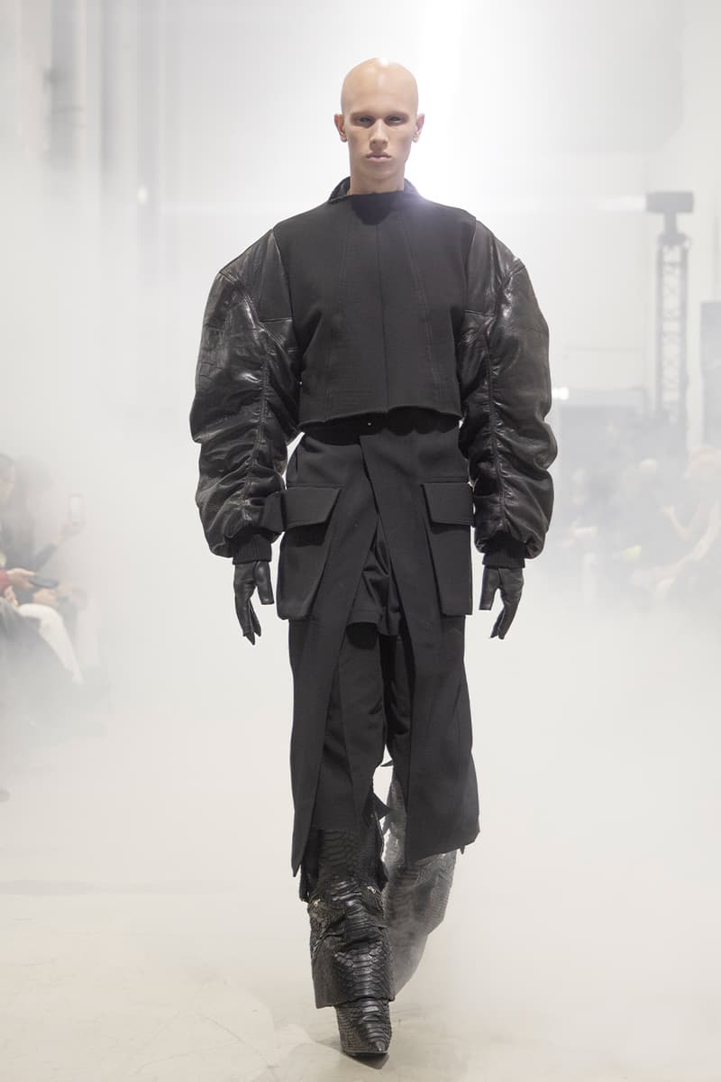 Rick Owens Fall/Winter 2026 Paris Fashion Week Runway Collection fw26 