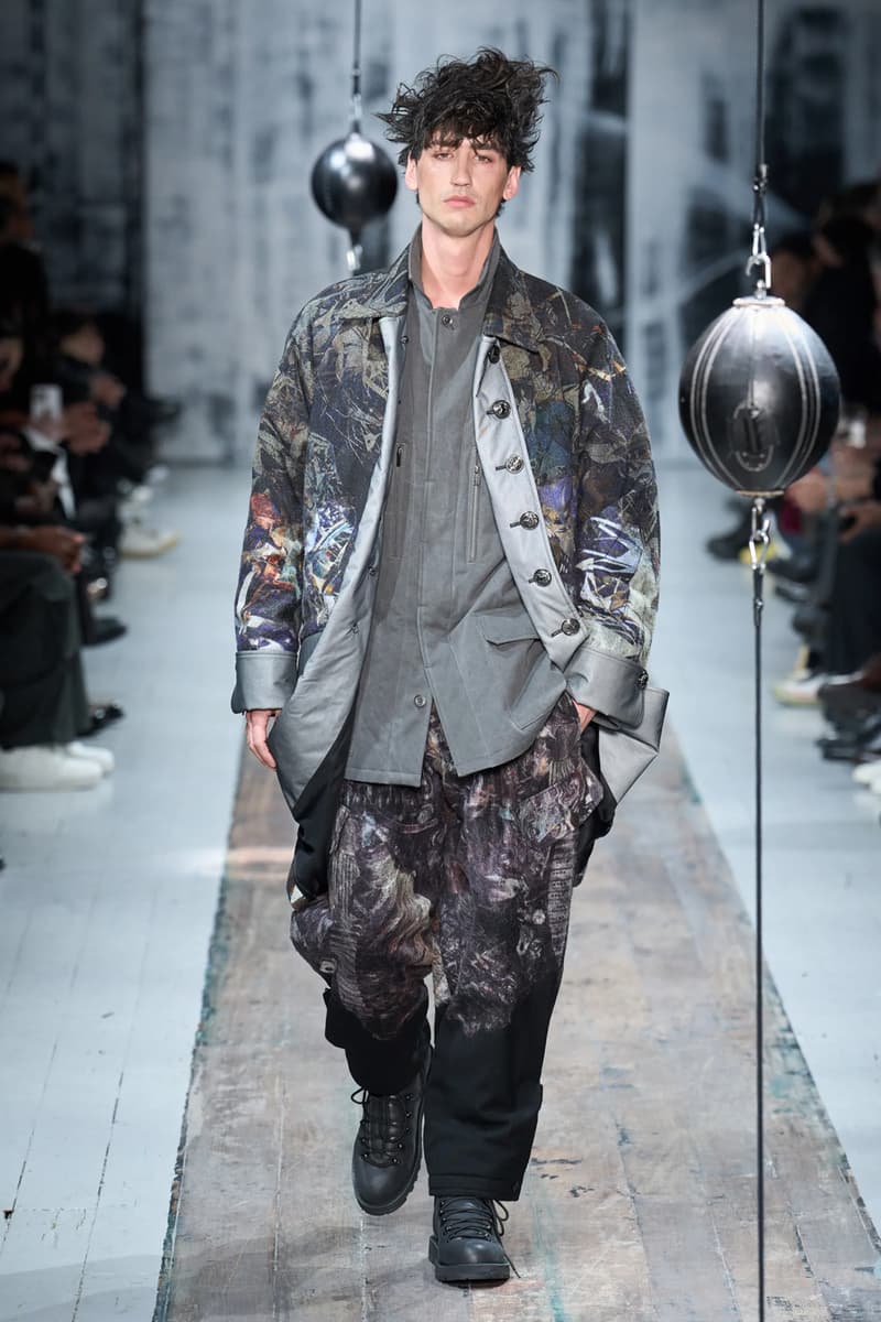 Yohji Yamamoto 2026秋冬巴黎時裝週:拳擊台上的情感對話