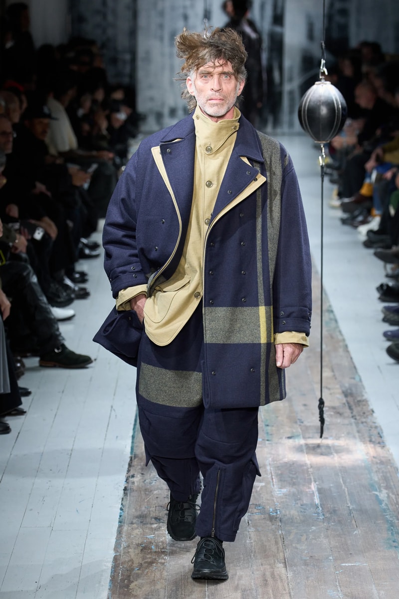 Yohji Yamamoto Fall/Winter 2026 Paris Fashion Week Runway Collection