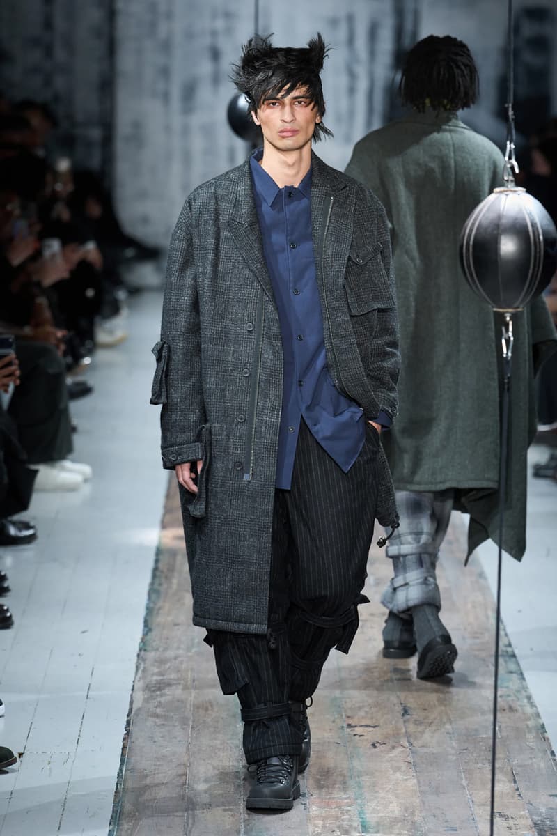 Yohji Yamamoto Fall/Winter 2026 Paris Fashion Week Runway Collection