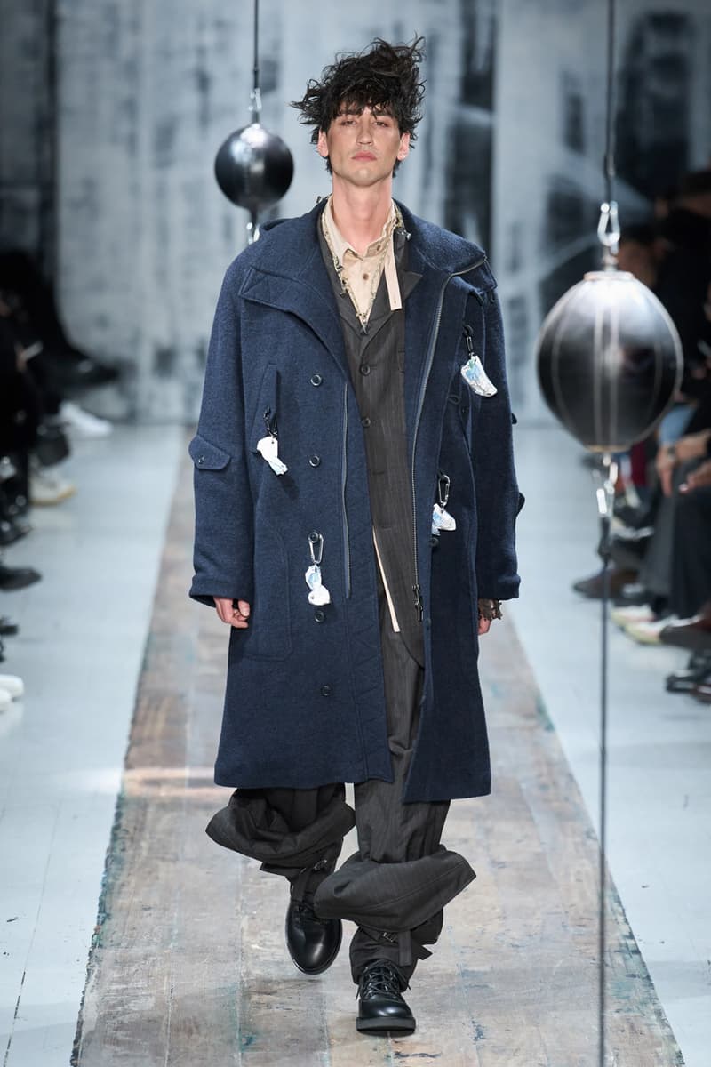 Yohji Yamamoto Fall/Winter 2026 Paris Fashion Week Runway Collection