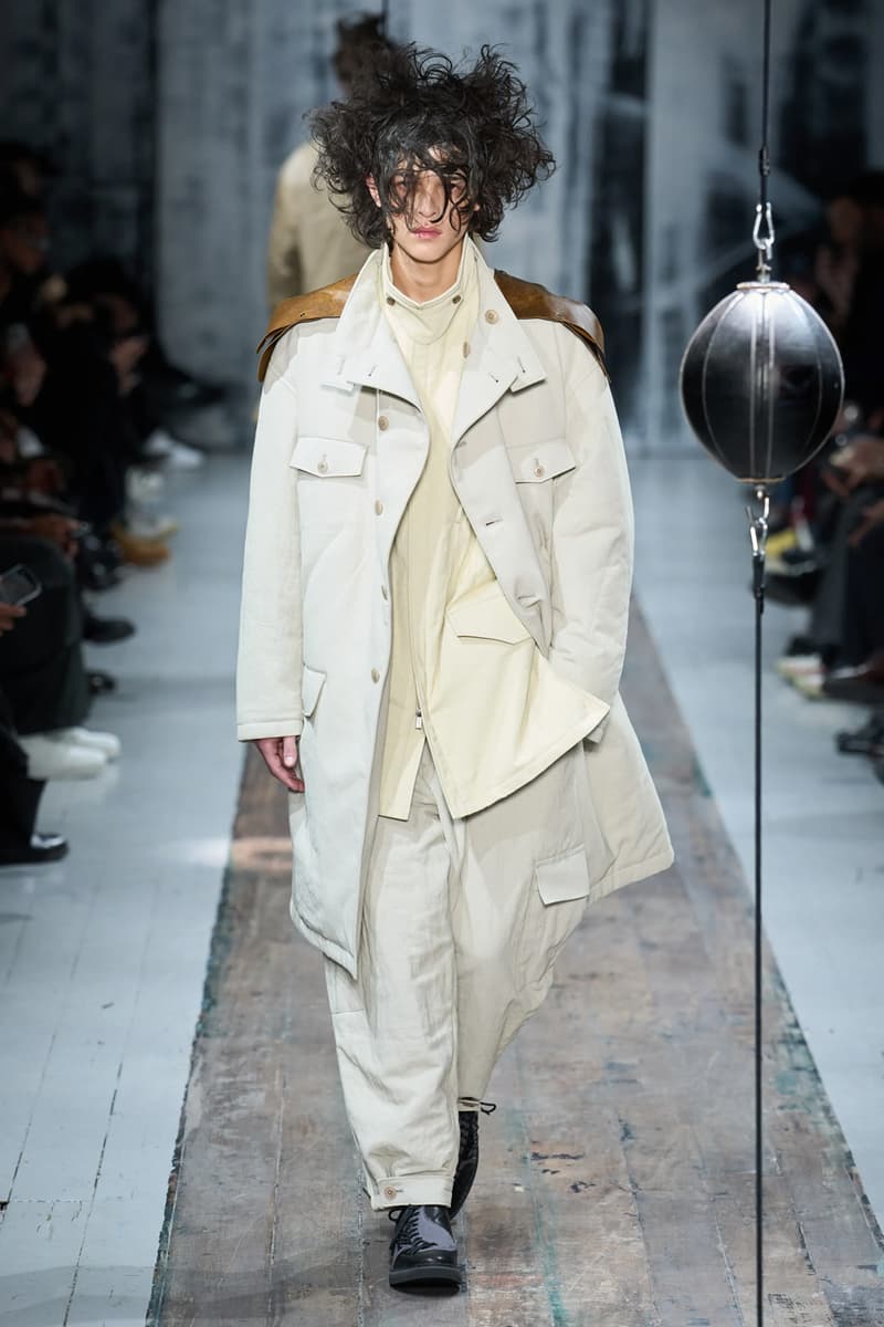 Yohji Yamamoto Fall/Winter 2026 Paris Fashion Week Runway Collection