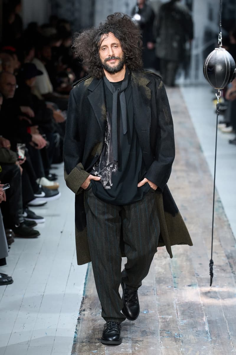 Yohji Yamamoto Fall/Winter 2026 Paris Fashion Week Runway Collection
