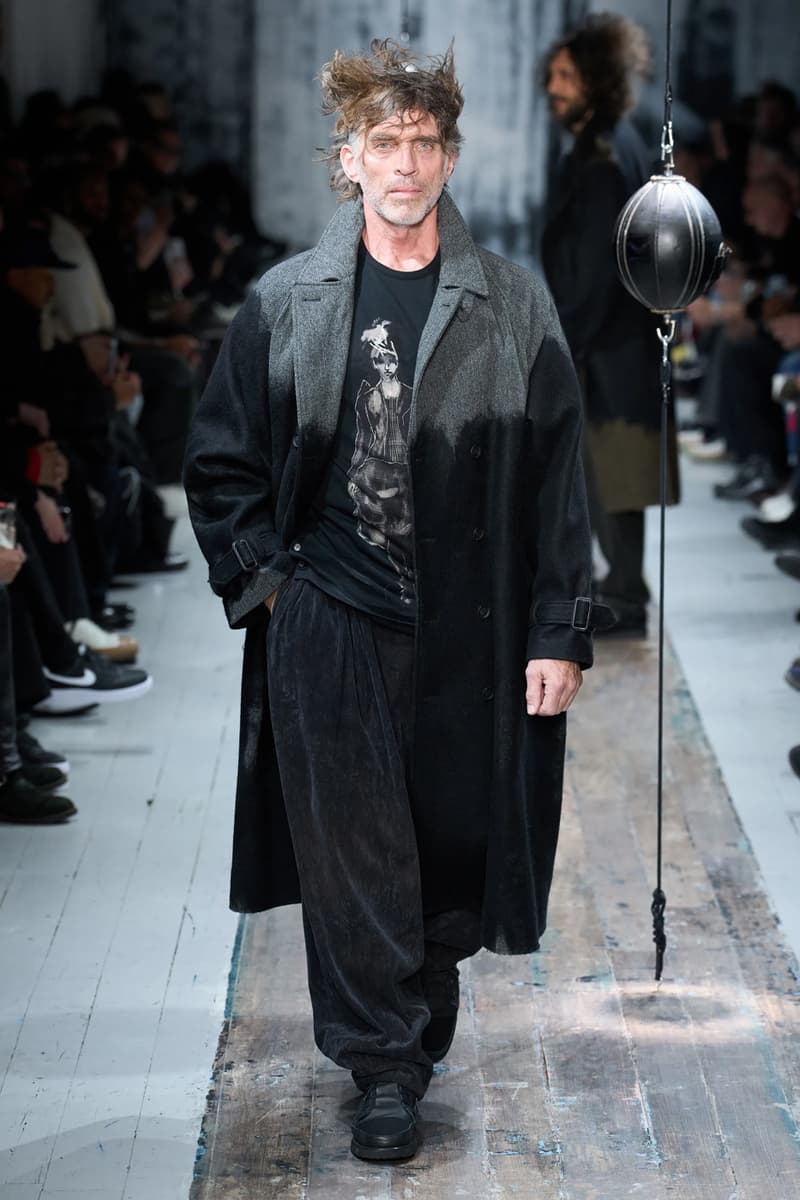 Yohji Yamamoto Fall/Winter 2026 Paris Fashion Week Runway Collection