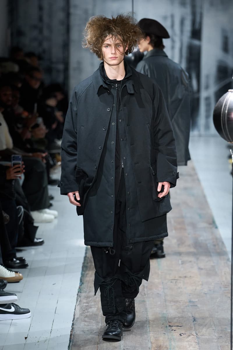 Yohji Yamamoto Fall/Winter 2026 Paris Fashion Week Runway Collection