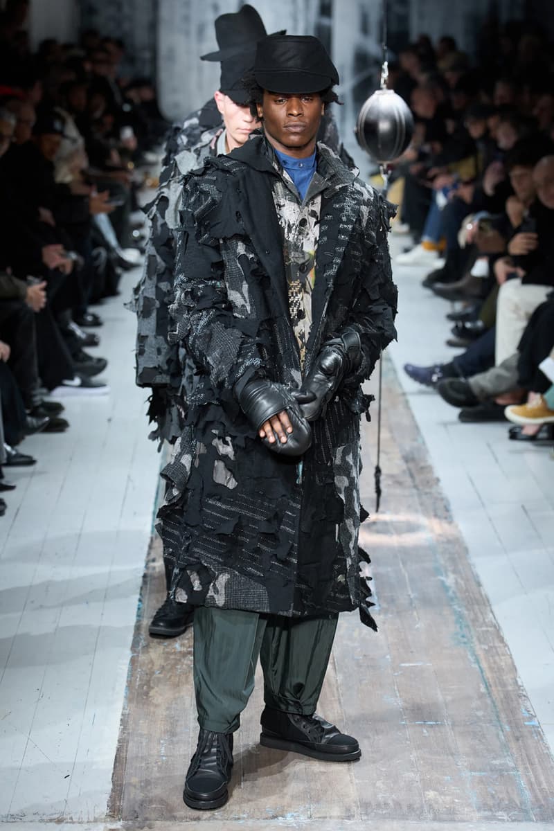 Yohji Yamamoto Fall/Winter 2026 Paris Fashion Week Runway Collection