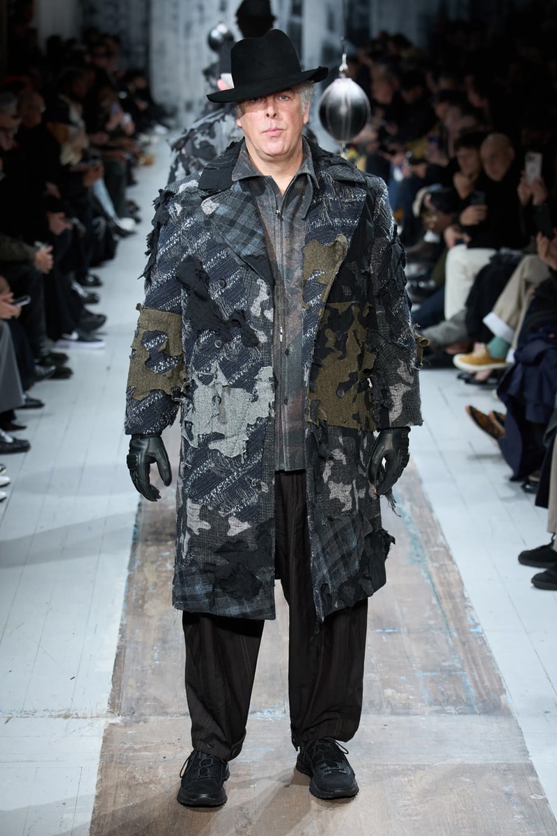 Yohji Yamamoto Fall/Winter 2026 Paris Fashion Week Runway Collection