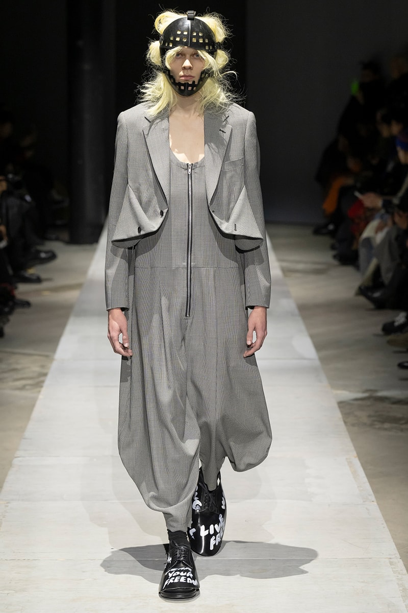 COMME des GARÇONS Homme Plus Fall/Winter 2026 Runway Collection paris fashion week Kids Love Gaité Air Jordan 11 rei kawakubo