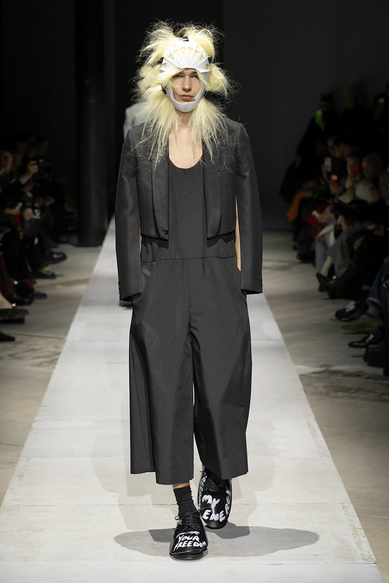 COMME des GARÇONS Homme Plus Fall/Winter 2026 Runway Collection paris fashion week Kids Love Gaité Air Jordan 11 rei kawakubo