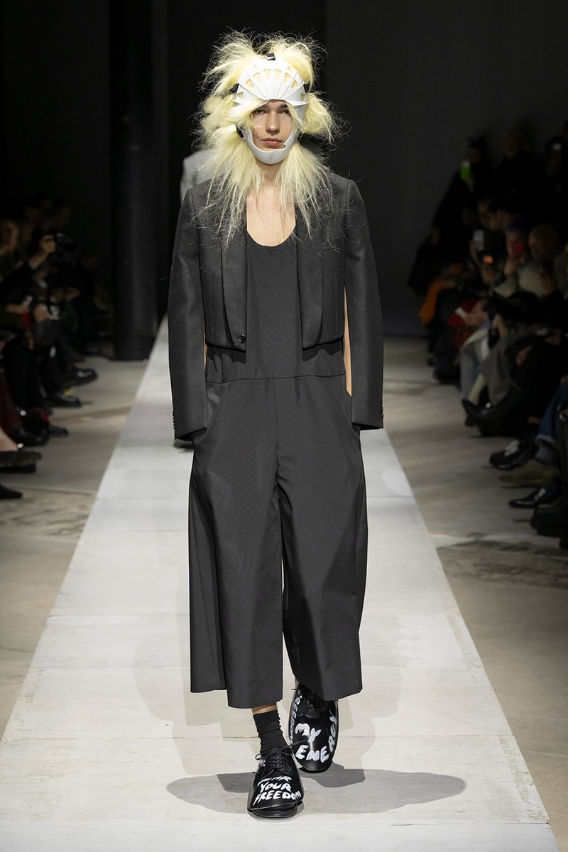 COMME des GARÇONS Homme Plus Fall/Winter 2026 Runway Collection paris fashion week Kids Love Gaité Air Jordan 11 rei kawakubo