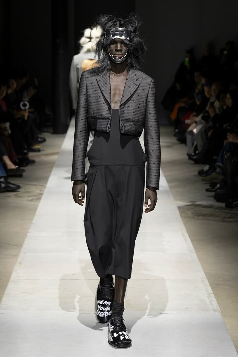 COMME des GARÇONS Homme Plus Fall/Winter 2026 Runway Collection paris fashion week Kids Love Gaité Air Jordan 11 rei kawakubo