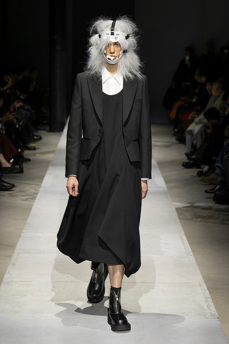 COMME des GARÇONS Homme Plus Fall/Winter 2026 Runway Collection paris fashion week Kids Love Gaité Air Jordan 11 rei kawakubo