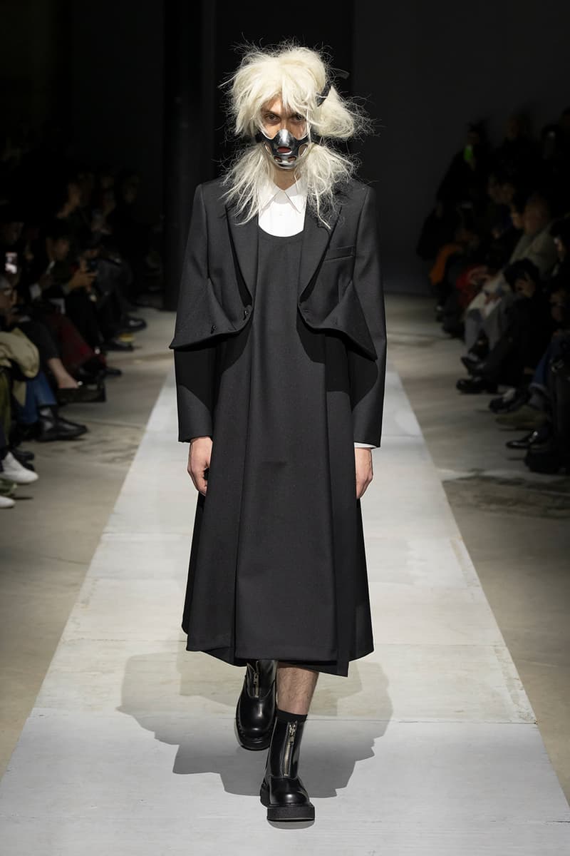 COMME des GARÇONS Homme Plus Fall/Winter 2026 Runway Collection paris fashion week Kids Love Gaité Air Jordan 11 rei kawakubo