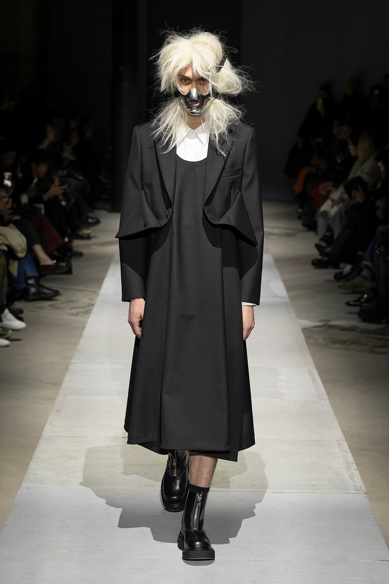 COMME des GARÇONS Homme Plus Fall/Winter 2026 Runway Collection paris fashion week Kids Love Gaité Air Jordan 11 rei kawakubo