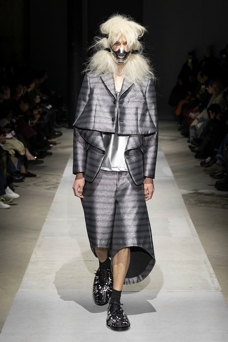 COMME des GARÇONS Homme Plus Fall/Winter 2026 Runway Collection paris fashion week Kids Love Gaité Air Jordan 11 rei kawakubo