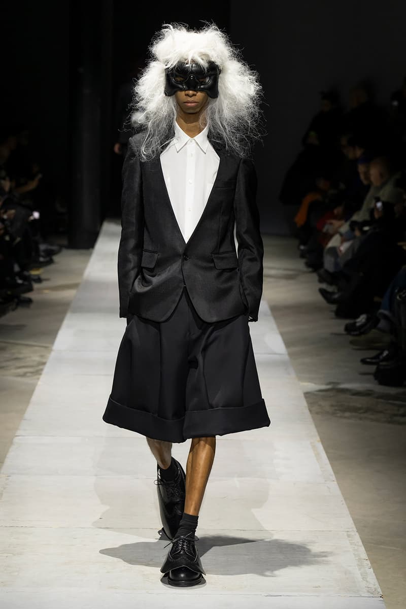 COMME des GARÇONS Homme Plus Fall/Winter 2026 Runway Collection paris fashion week Kids Love Gaité Air Jordan 11 rei kawakubo