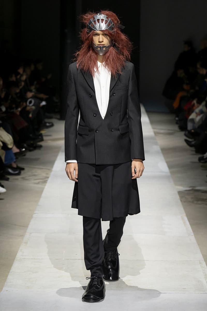COMME des GARÇONS Homme Plus Fall/Winter 2026 Runway Collection paris fashion week Kids Love Gaité Air Jordan 11 rei kawakubo