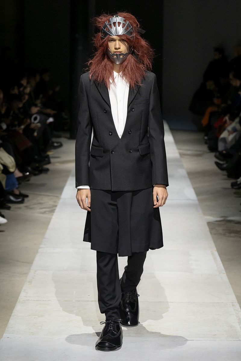 COMME des GARÇONS Homme Plus Fall/Winter 2026 Runway Collection paris fashion week Kids Love Gaité Air Jordan 11 rei kawakubo