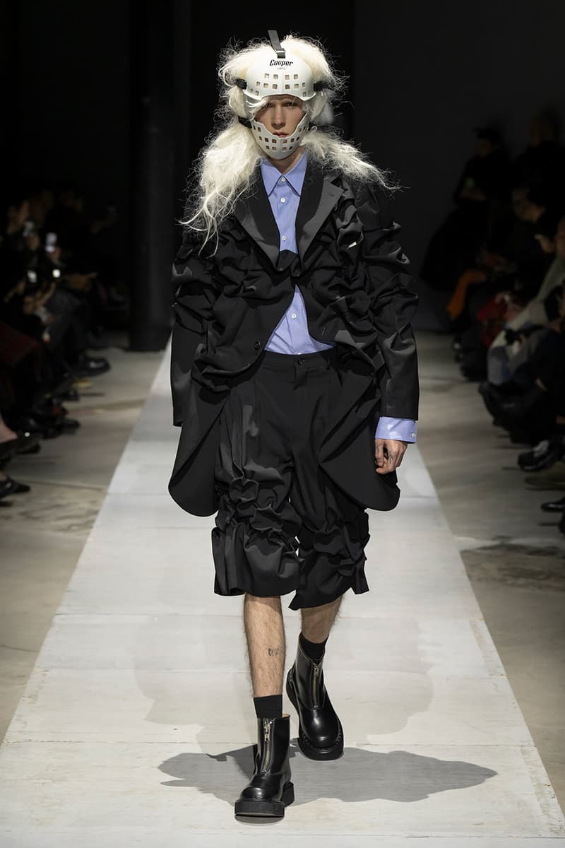 COMME des GARÇONS Homme Plus Fall/Winter 2026 Runway Collection paris fashion week Kids Love Gaité Air Jordan 11 rei kawakubo