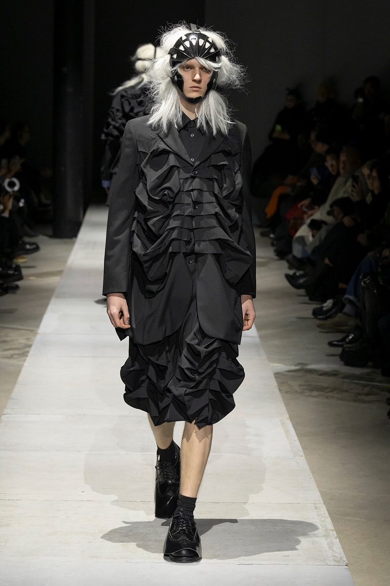 COMME des GARÇONS Homme Plus Fall/Winter 2026 Runway Collection paris fashion week Kids Love Gaité Air Jordan 11 rei kawakubo