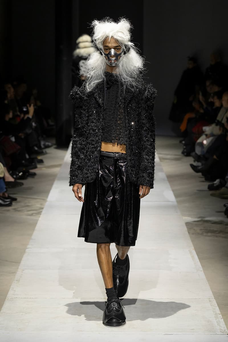 COMME des GARÇONS Homme Plus Fall/Winter 2026 Runway Collection paris fashion week Kids Love Gaité Air Jordan 11 rei kawakubo