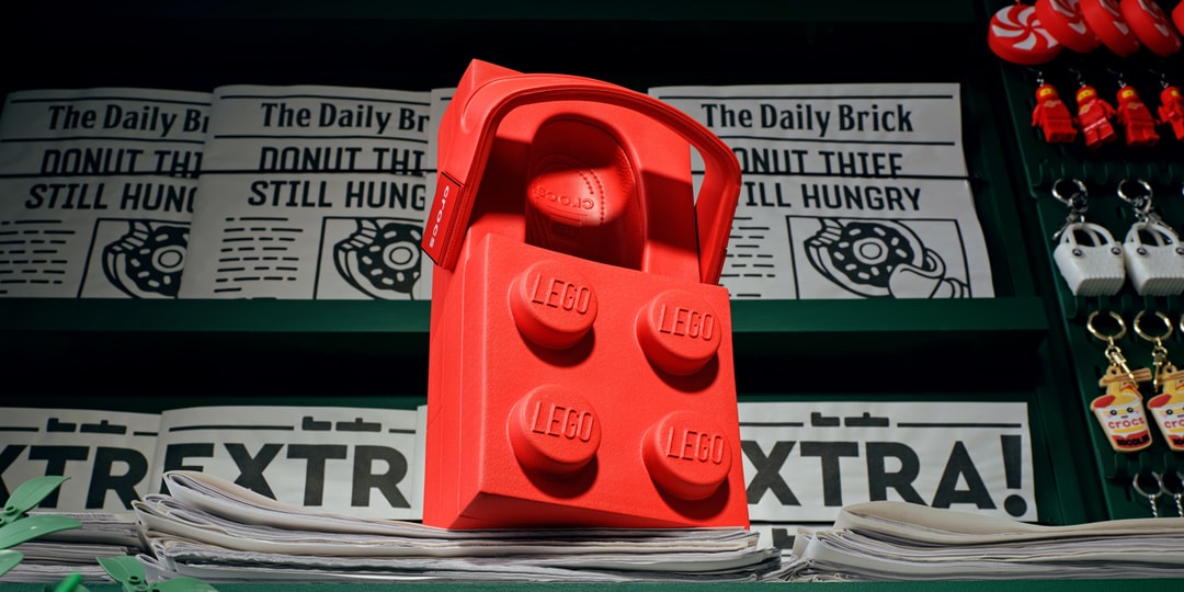 LEGO and Crocs Debut New Partnership With the LEGO Brick Clog