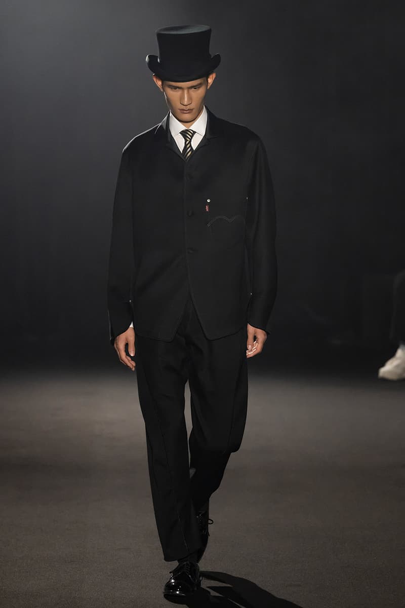 Junya Watanabe MAN Fall/Winter 2026 Paris Fashion Week Runway Collection Levi's Stussy New Balance Collaboration