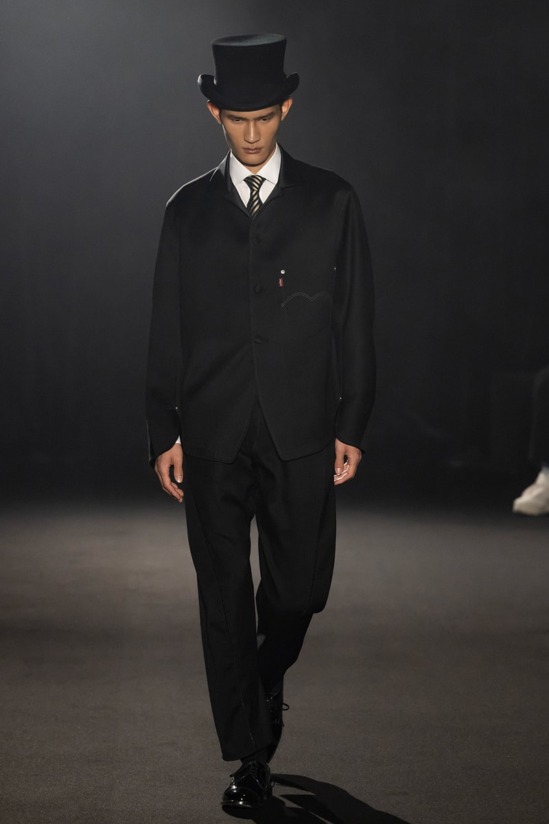 Junya Watanabe MAN Fall/Winter 2026 Paris Fashion Week Runway Collection Levi's Stussy New Balance Collaboration