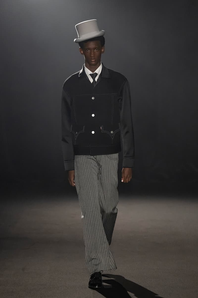 Junya Watanabe MAN Fall/Winter 2026 Paris Fashion Week Runway Collection Levi's Stussy New Balance Collaboration