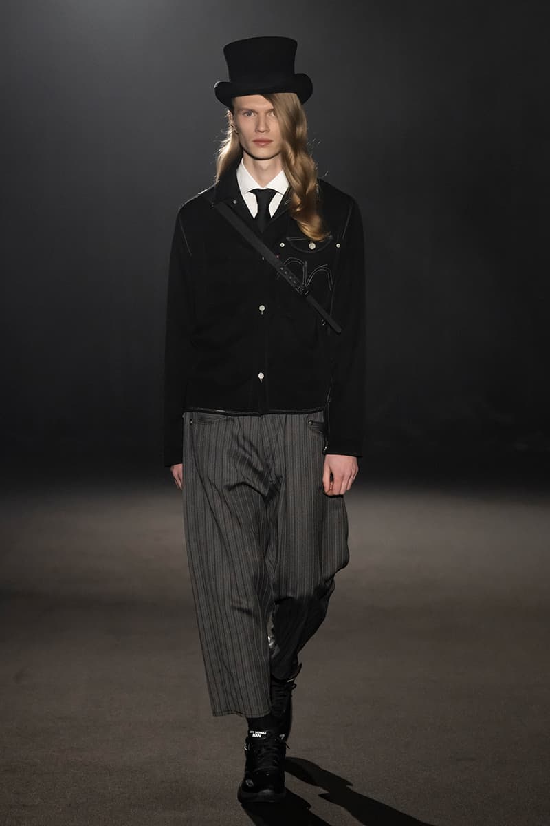 Junya Watanabe MAN Fall/Winter 2026 Paris Fashion Week Runway Collection Levi's Stussy New Balance Collaboration