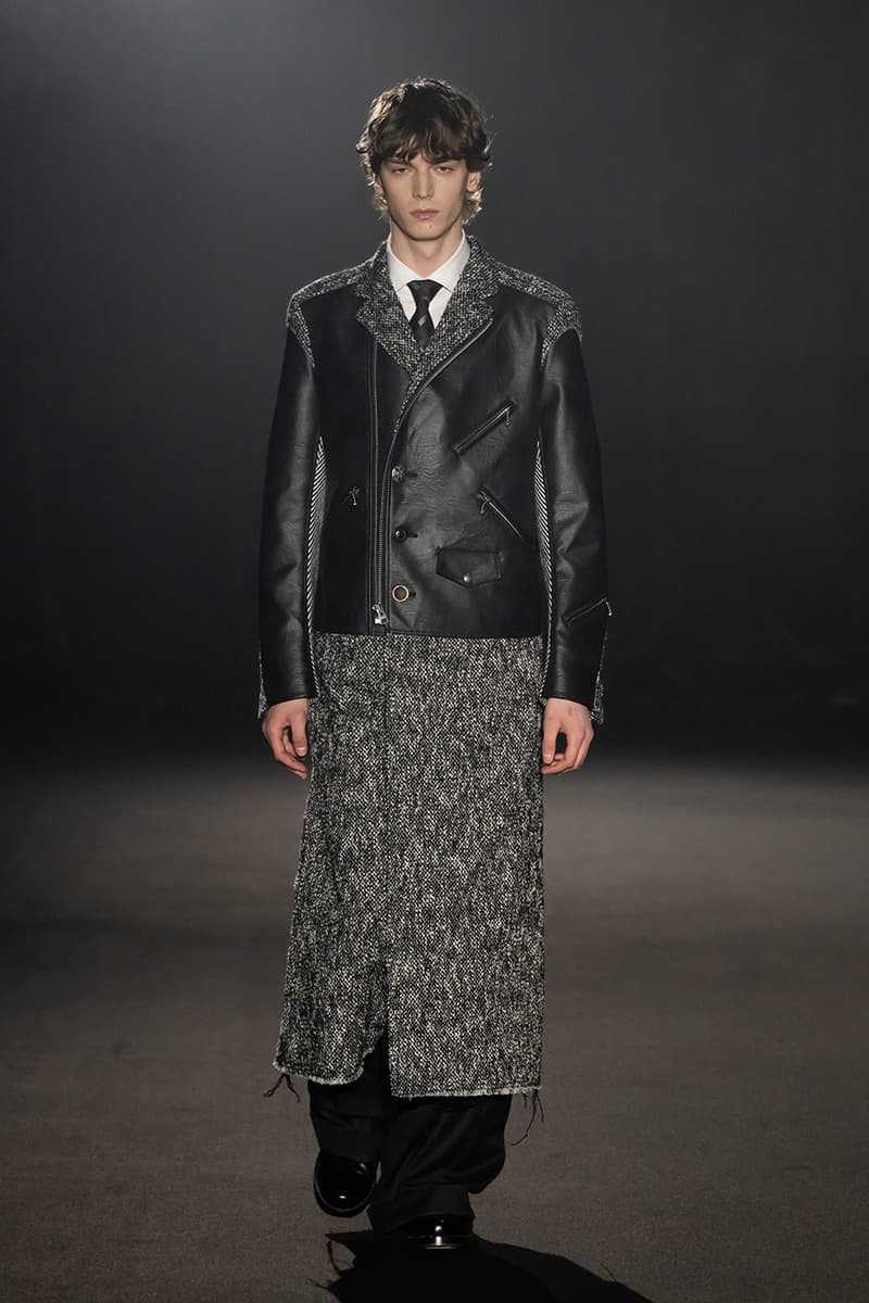 Junya Watanabe MAN Fall/Winter 2026 Paris Fashion Week Runway Collection Levi's Stussy New Balance Collaboration