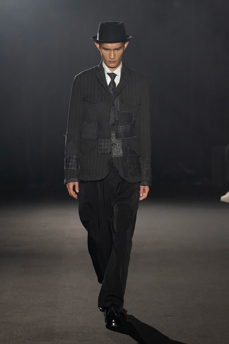 Junya Watanabe MAN Fall/Winter 2026 Paris Fashion Week Runway Collection Levi's Stussy New Balance Collaboration