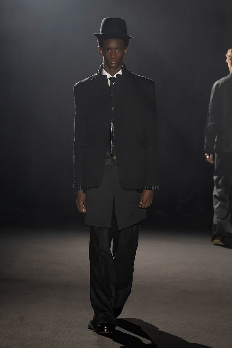 Junya Watanabe MAN Fall/Winter 2026 Paris Fashion Week Runway Collection Levi's Stussy New Balance Collaboration