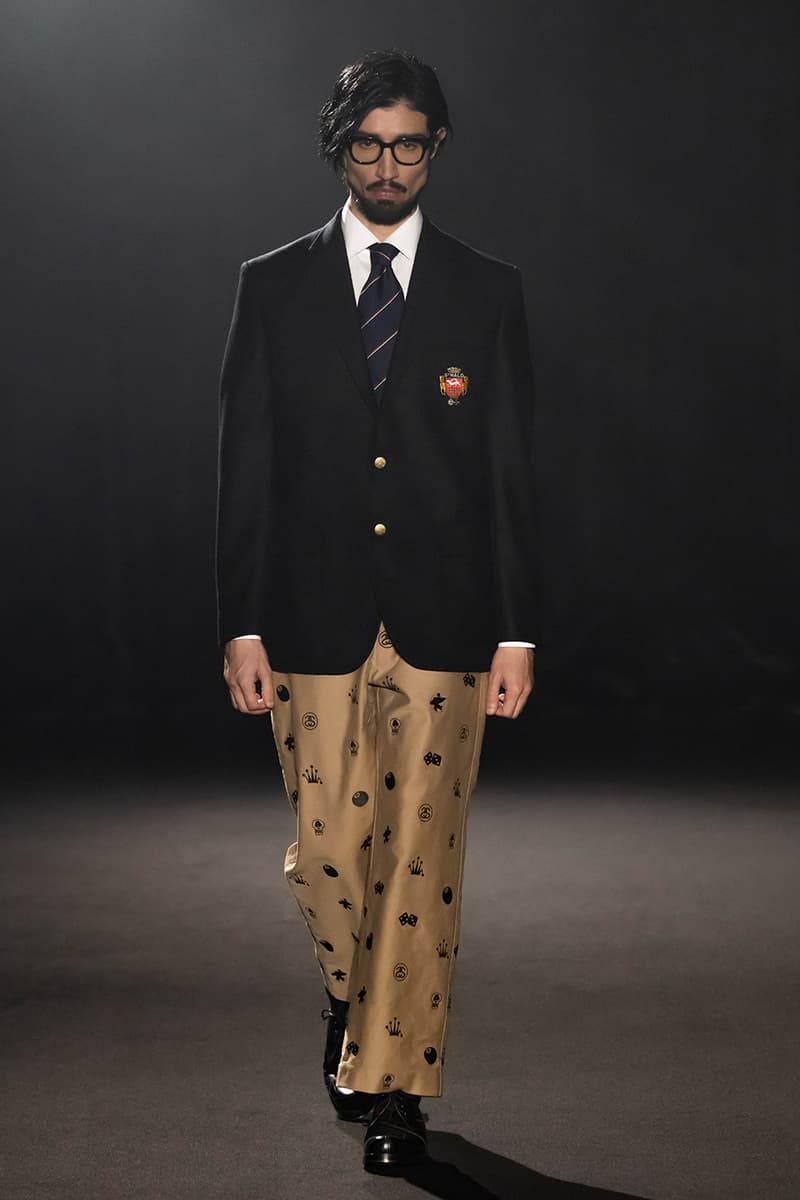 Junya Watanabe MAN Fall/Winter 2026 Paris Fashion Week Runway Collection Levi's Stussy New Balance Collaboration