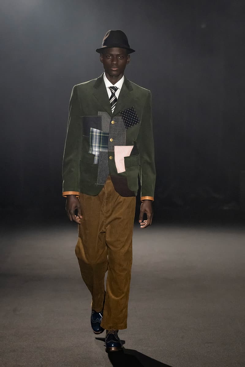 Junya Watanabe MAN Fall/Winter 2026 Paris Fashion Week Runway Collection Levi's Stussy New Balance Collaboration